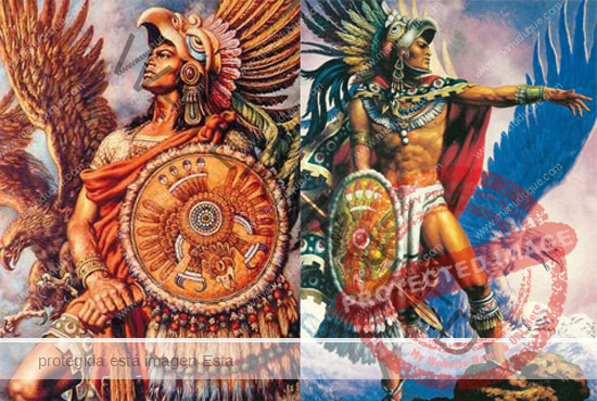 guerrero-Azteca-Aguila