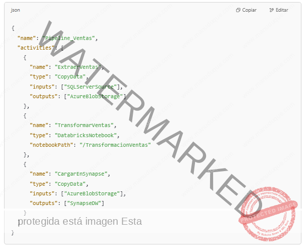 Pipeline en Azure Data Factory